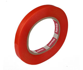 Double SIDE Red polyester tape